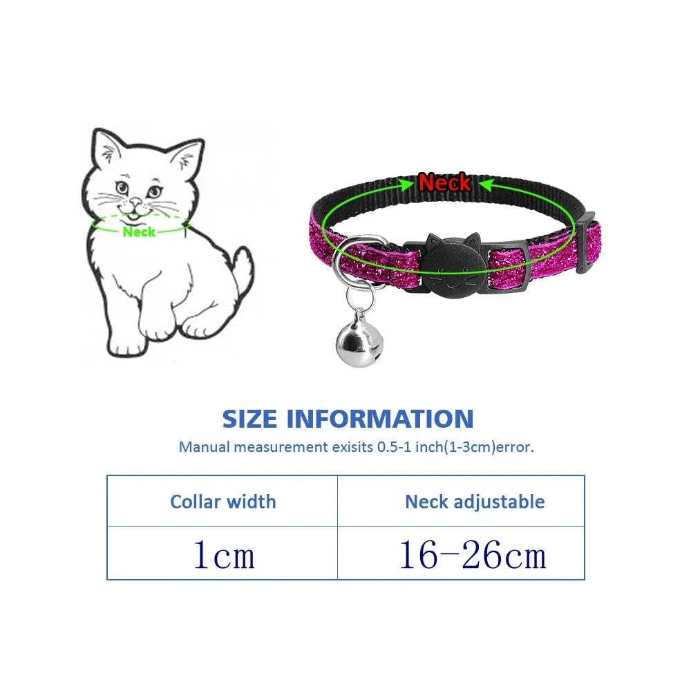 Collar for Cats Necklace Christmas Gift Cat Collar for Cats Accessories Chihuahua Cat Collar Cats Products for Pets Puppy Dogs