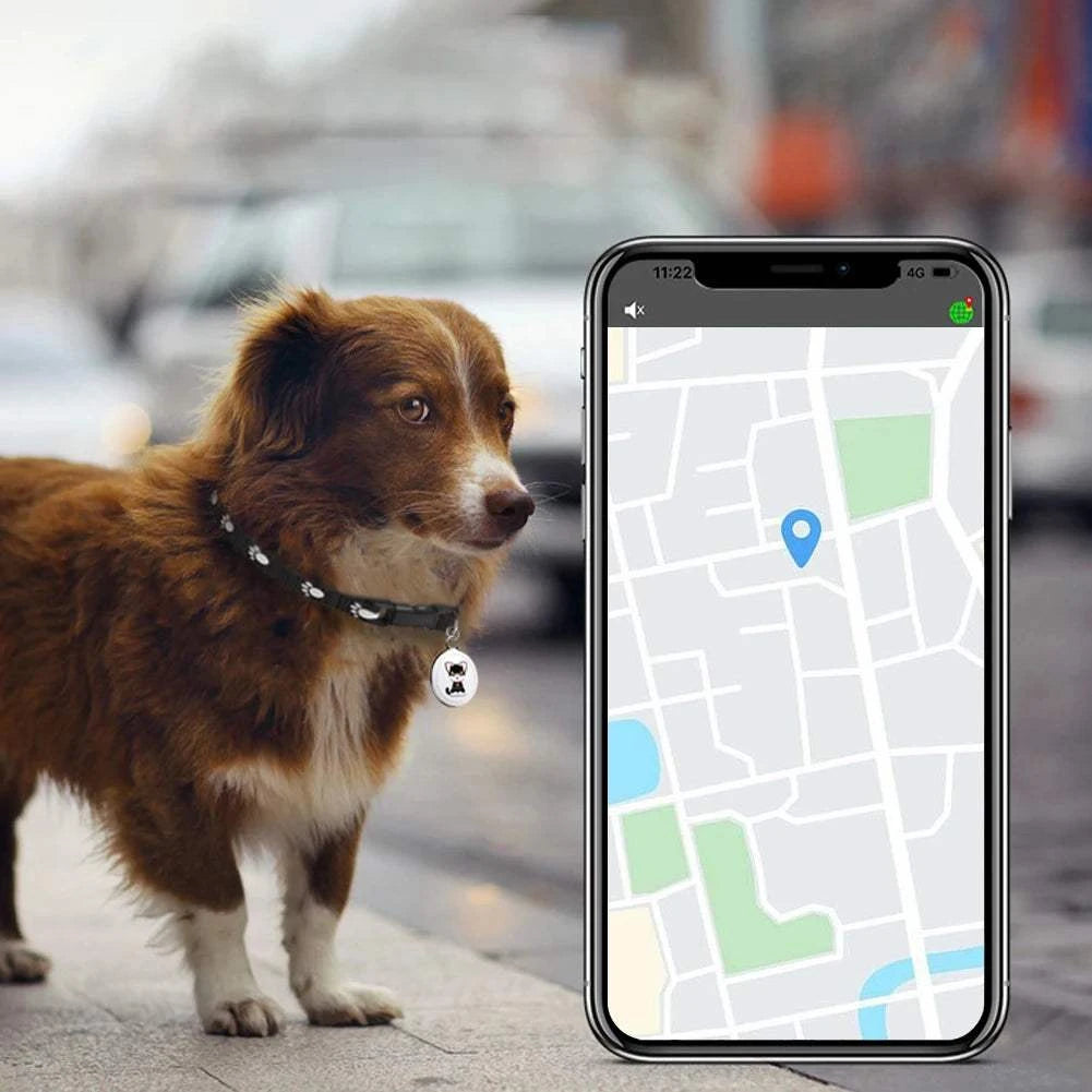 Pet Anti-Lost GPS Tracker Waterproof GPS Tracking Device Smart Activity Tracker for Dogs Cats Kids Pets Keychain Wallet Luggage
