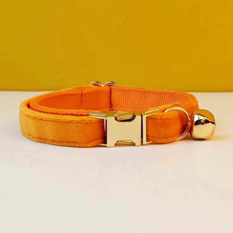 Stylish Adjustable Cat Collar with Bowknot Engraveable Pet Safety Feature for Choking Prevention Comfortable Fit for Cats