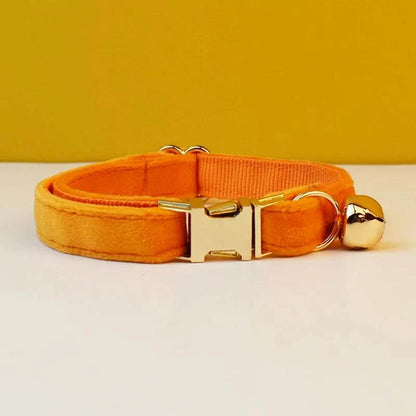 Stylish Adjustable Cat Collar with Bowknot Engraveable Pet Safety Feature for Choking Prevention Comfortable Fit for Cats