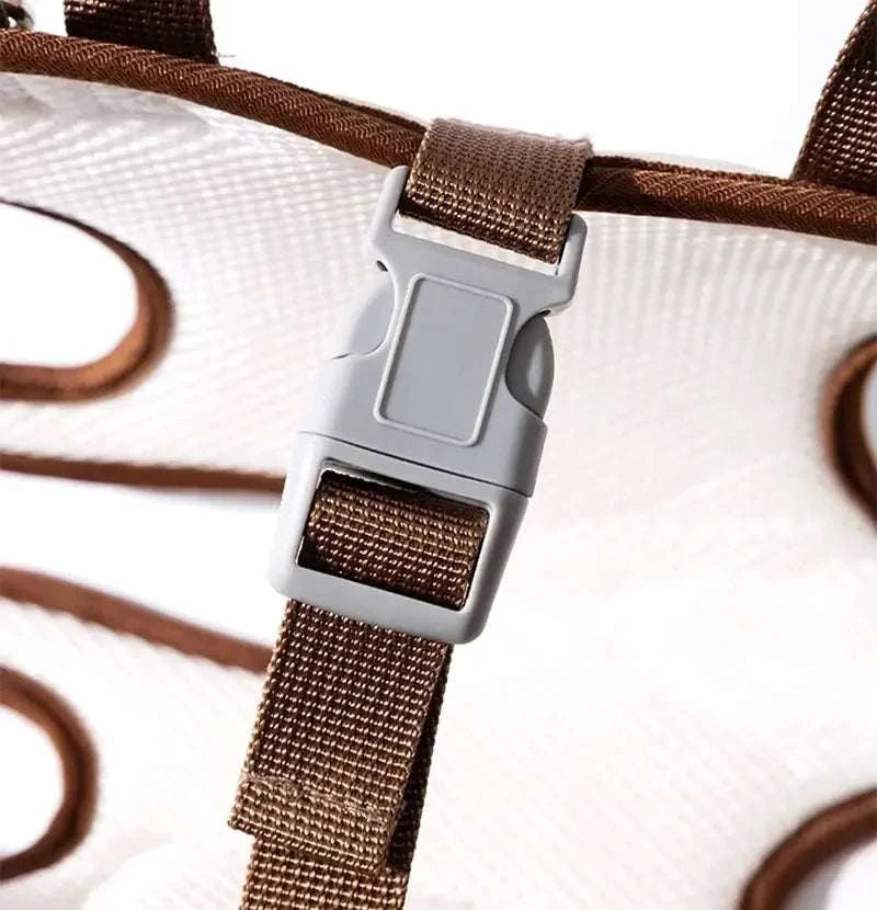 Dog bag out portable breathable multi-functional traction backpack Easy to Clean Backpack Breathable Adjustable cat bag petstrap