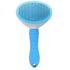 Pet hair removal brush with stainless steel needles for dogs and cats grooming
