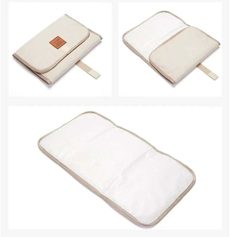 Nappy Diaper Changing Mat Waterproof Floor Change Play Mat Baby Portable Foldable Washable Compact Travel
