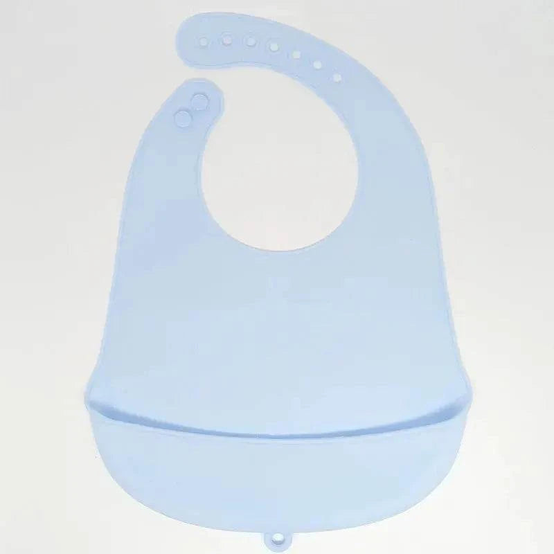Silicone Baby Eating Bibs Easy to Clean Baby Bibs Drooling Towel Waterproof Children Silicone Bibs