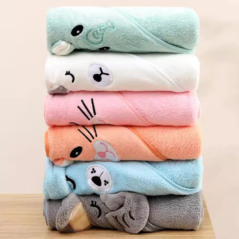 Soft Absorbent Baby Bath Towel