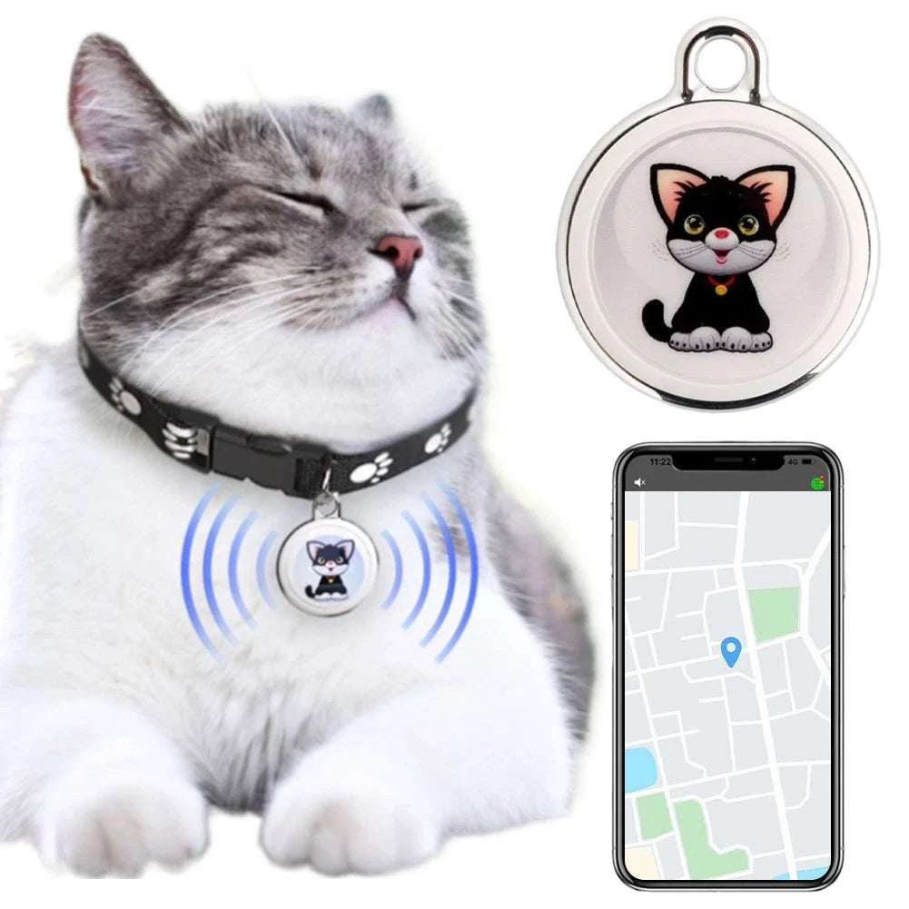 Waterproof Pet Anti-Lost GPS Tracker smart locator keychain for dogs cats kids and luggage