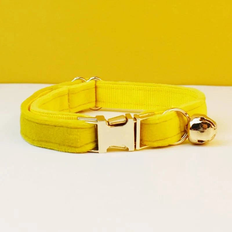 Stylish Adjustable Cat Collar with Bowknot Engraveable Pet Safety Feature for Choking Prevention Comfortable Fit for Cats