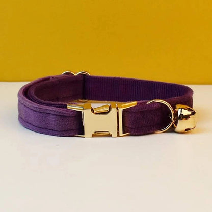 Stylish Adjustable Cat Collar with Bowknot Engraveable Pet Safety Feature for Choking Prevention Comfortable Fit for Cats