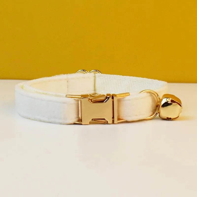 Stylish Adjustable Cat Collar with Bowknot Engraveable Pet Safety Feature for Choking Prevention Comfortable Fit for Cats