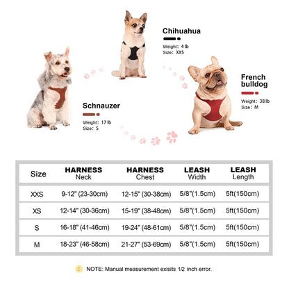 PU Leather Dog Harness