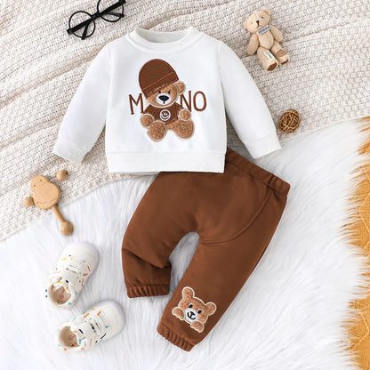 Toddler Cartoon Bear Outfit
