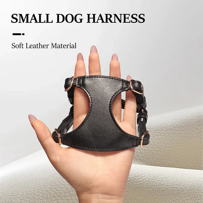 PU Leather Dog Harness