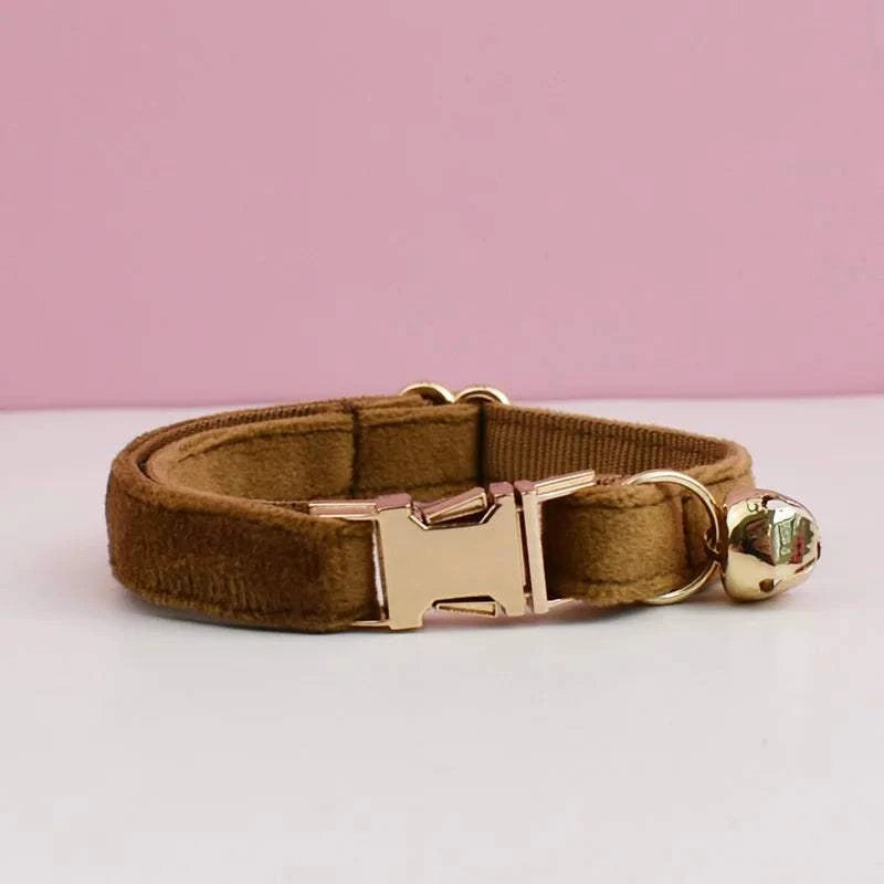 Stylish Adjustable Cat Collar with Bowknot Engraveable Pet Safety Feature for Choking Prevention Comfortable Fit for Cats
