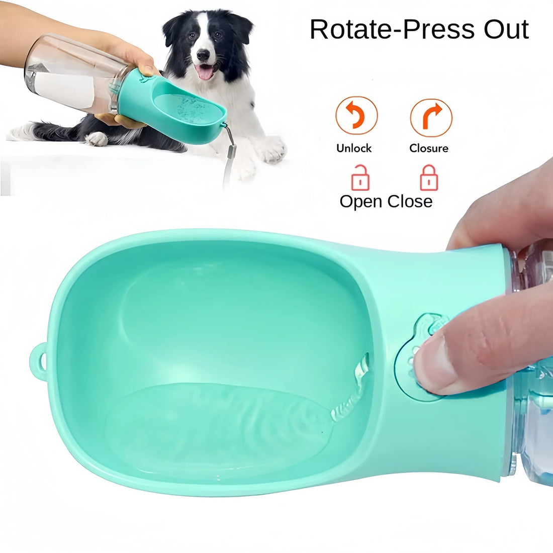 Pets Portable Water Bottle