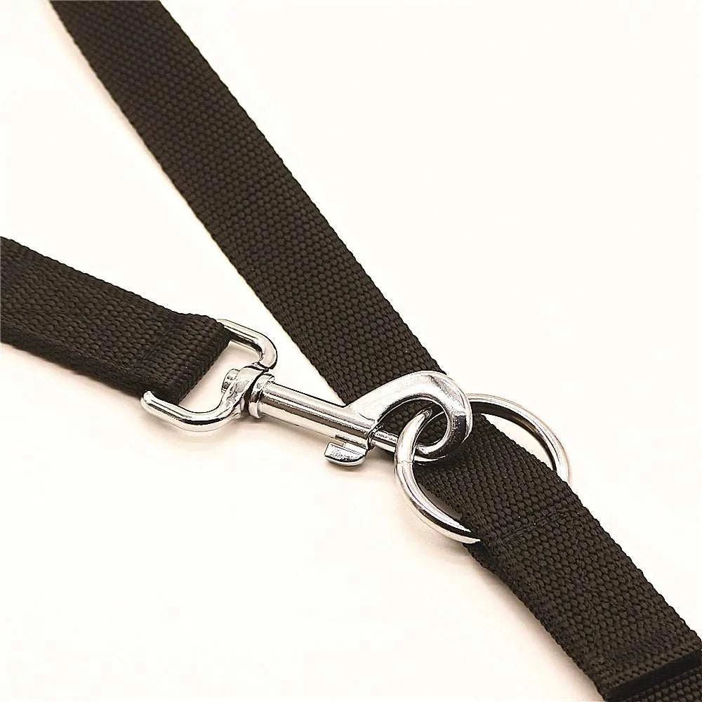 Outdoor Dog Leashes Dog Chain Control Dog Lead Leash Adjustable Training Double Ended 2.5M Police Style Safety Pet Dogs Walking