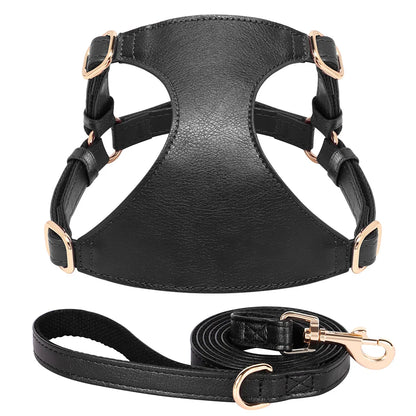 PU Leather Dog Harness