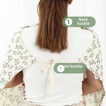 Cotton Mother Outing Breastfeeding Cover Baby Feeding Nursing Covers Adjustable Privacy Breastfeeding Apron Stroller Blanket