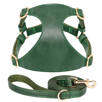 PU Leather Dog Harness